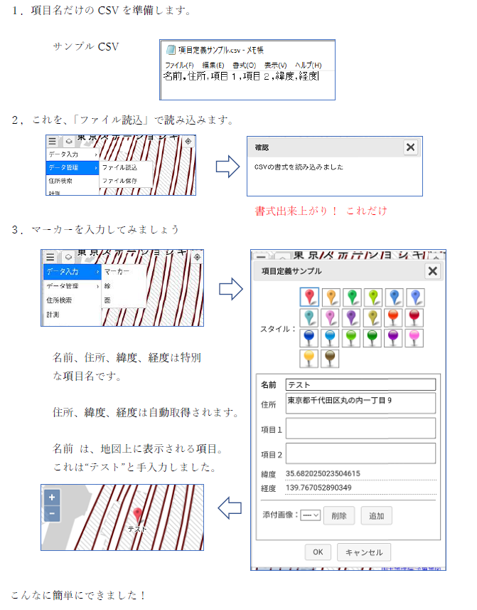 モバイル項目